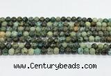 CTU511 15.5 inches 6mm round African turquoise beads wholesale