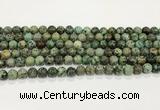 CTU512 15.5 inches 8mm round African turquoise beads wholesale