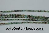 CTU560 15.5 inches 3mm round african turquoise beads wholesale