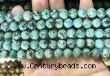 CTU572 15.5 inches 8mm round african turquoise beads wholesale