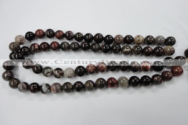 CWJ204 15.5 inches 12mm round wood jasper gemstone beads wholesale