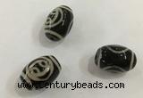 DZI410 10*14mm drum tibetan agate dzi beads wholesale