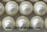 FWP75 15 inches 7mm - 8mm potato white freshwater pearl strands