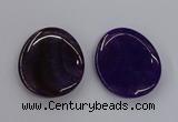 NGP3231 42*52mm - 45*55mm freeform agate gemstone pendants