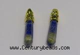 NGP5442 10*65mm sticks lapis lazuli gemstone pendants wholesale