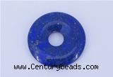 NGP721 5*30mm natural lapis lazuli gemstone donut pendant